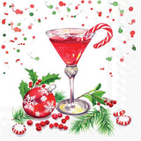 Boston International - Paper Cocktail Napkins 20 ct Christmas Martini