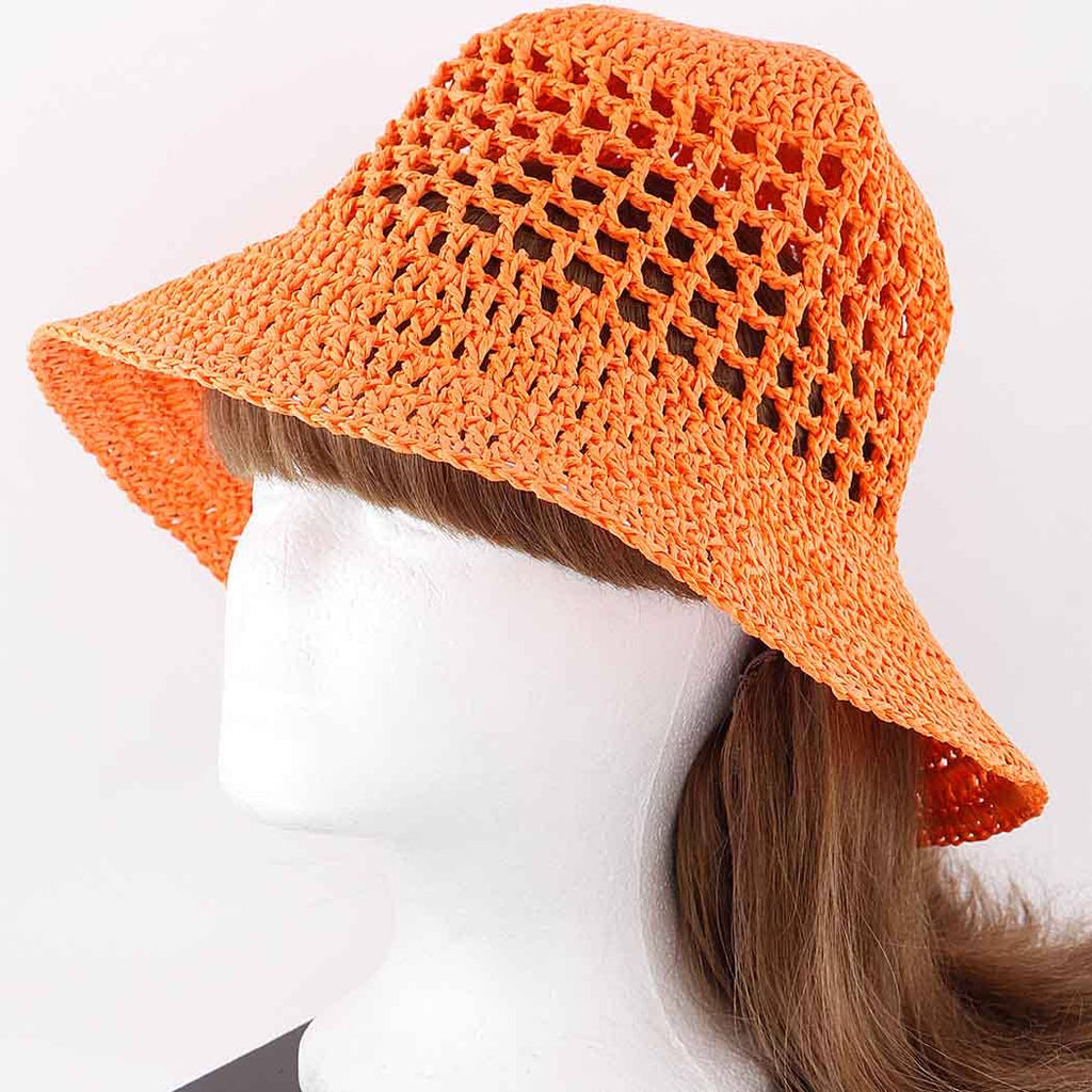 3AM BY H&D ACCESSORIES - Box Weave Bucket Hat