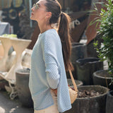 MERSEA - Catalina Cotton Pointelle Sweater