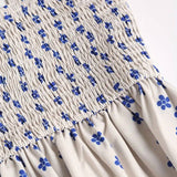 Rosa Clothing - Vacation ocean fish print strap dress back elastic
