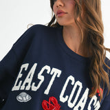 AEMI + CO - 9134GK Modern Vintage Graphic Fleece Pullover 2