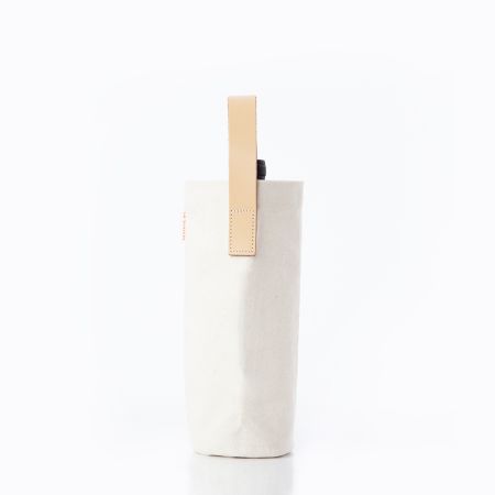 leather grip wine carrier- one bottle