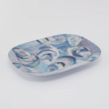 Kim Hovell Art - Melamine Platter (Large) - Flowing Shells
