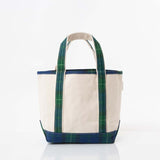 Plaid Handy Open Tote