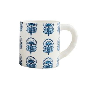 Block print mug