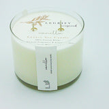 Legrify Inspired Luxury Candles & Home Fragrance - Vanilla Candle Classic Glass 2 Wick Soy Candle