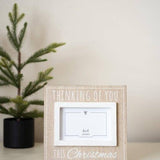 Adams & Co. - 71219 - 9x8 photo frame (THNKNG) CHRISTMAS SYMPATHY Decor