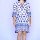 Dolma - Amelia Dress - Navy White