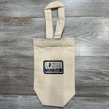 "local" single canvas winebag