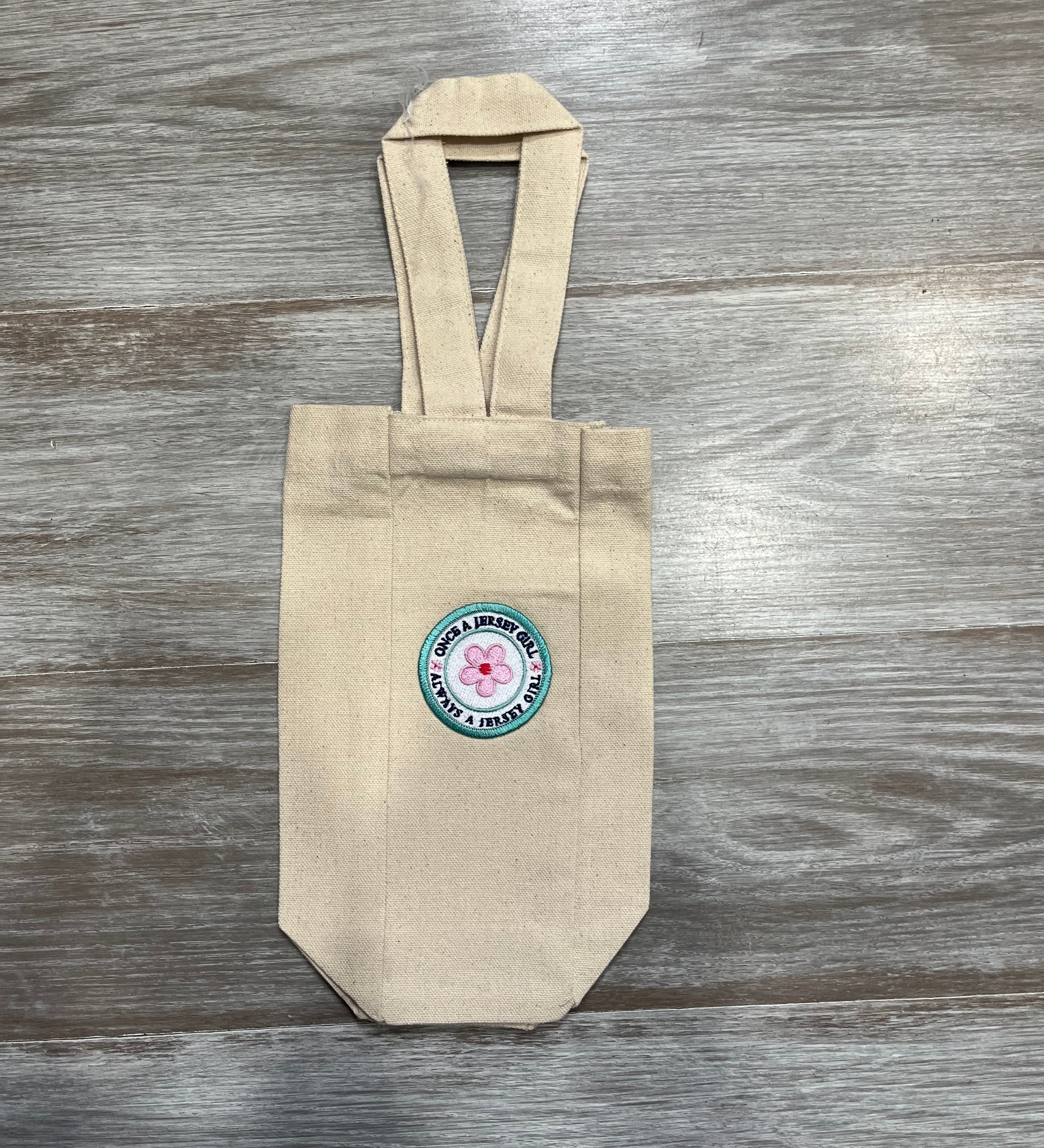"local" single canvas winebag
