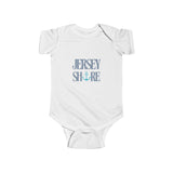 Jersey Shore Infant Bodysuit - Cute Anchor Design for Baby Beach Lovers