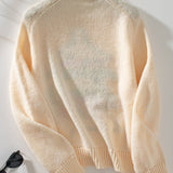Rosa Clothing - Christmas Tree Crewneck Pullover Sweater