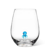 Abbott - Octopus Icon Stemless Wine Glass-4.5"H(20oz)