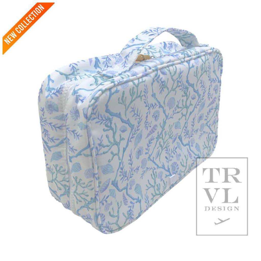 TRVL Design - BUNDLE UP2 Hanging Toiletry Bag - CORAL VINE