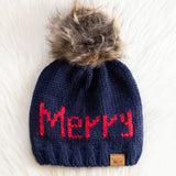 Panache Apparel Co. - Navy Merry Pom Hat