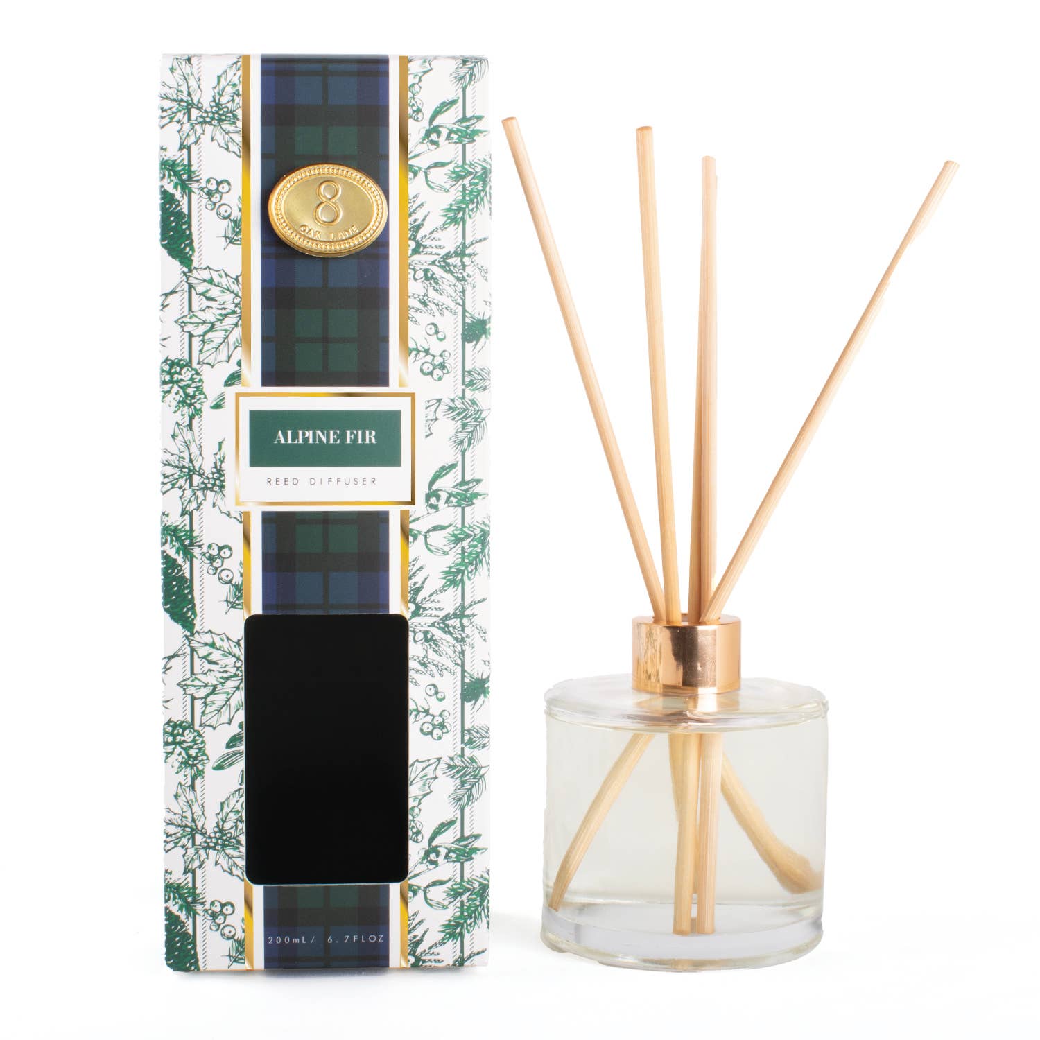 8 Oak Lane - Alpine Fir Reed Diffuser