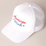Fashion City - American Made Embroidery Mesh Back Trucker Hat