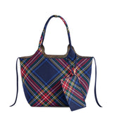 Shiraleah - ROBBIE PLAID TOTE