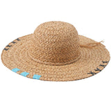 Natural Raffia Straw Floppy Sun Hat