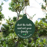 Rustic Marlin - Deck the Halls Bulb Ornament