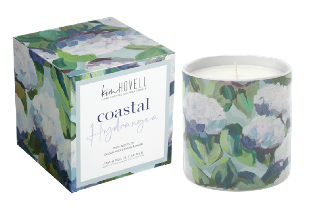 Annapolis Candle - Coastal Hydrangea Boxed Candle Kim Hovell