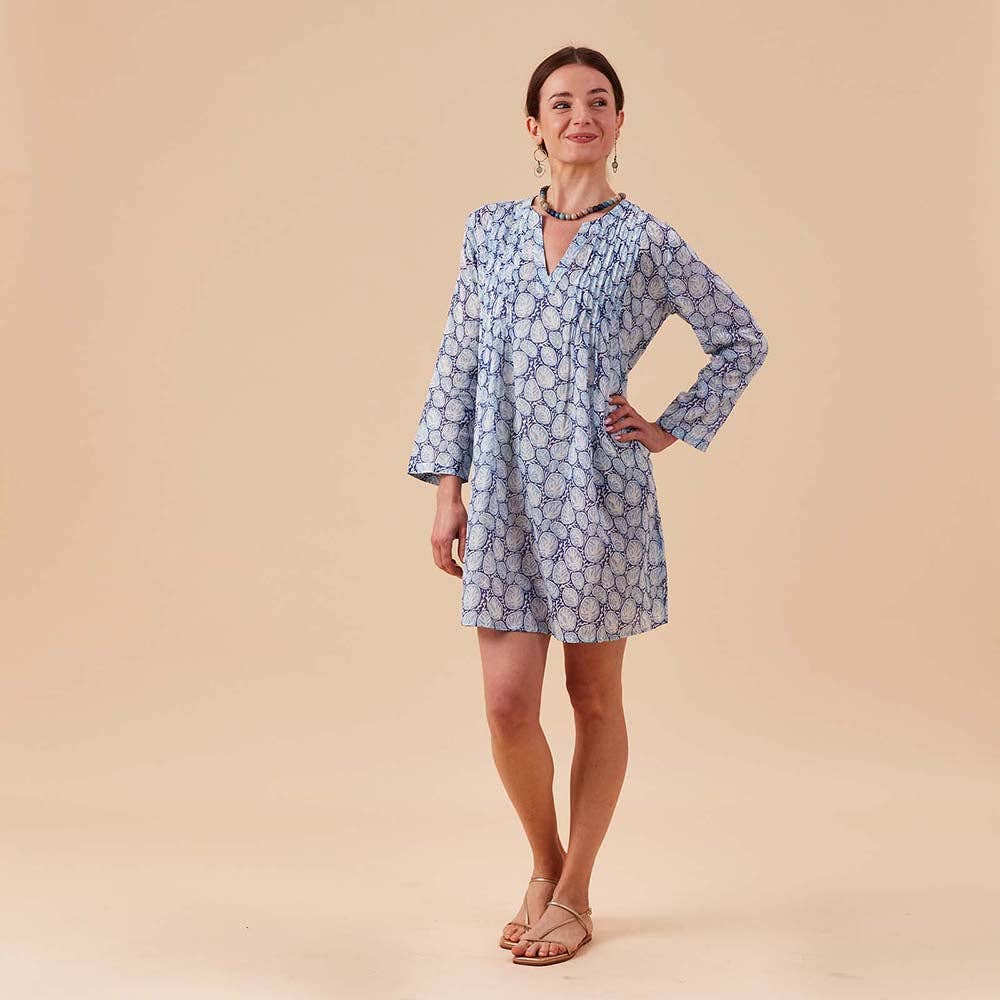 rockflowerpaper - CORAL GARDEN Pintuck Beach Coverup