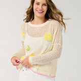 Shiraleah - CITRUS MESH SWEATER