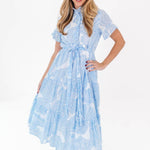 J.Marie Collections - Charlotte Button Up Midi Dress