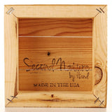 - The ocean fixes everything. / 6"x6" Reclaimed Wood Sign