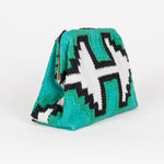 Piti Cuiti - YUCATAN BLUE MULTICOLOR CLUTCH
