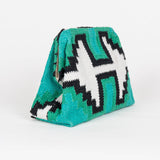 Piti Cuiti - YUCATAN BLUE MULTICOLOR CLUTCH