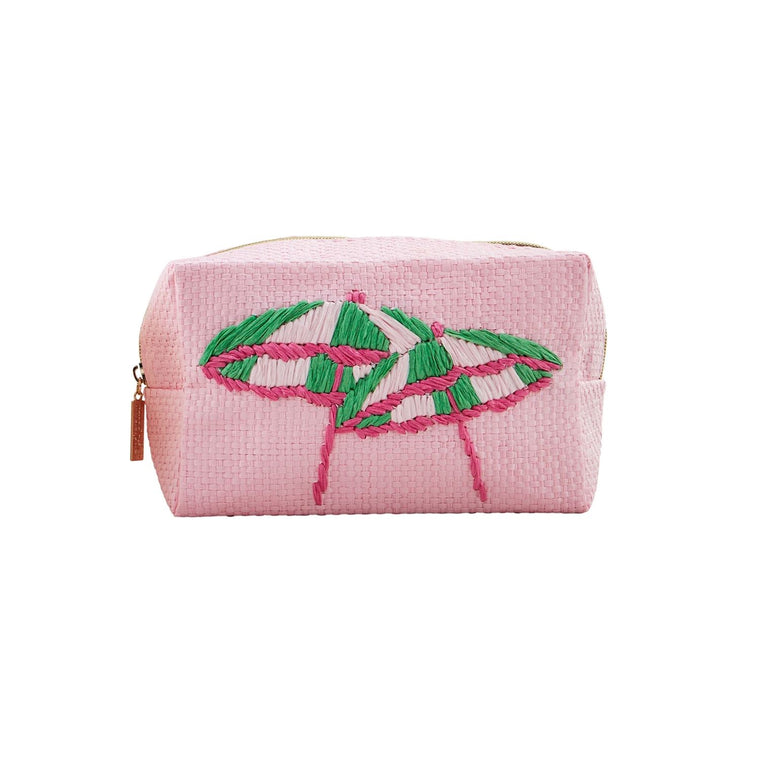 Woven Icon Cosmetic Case