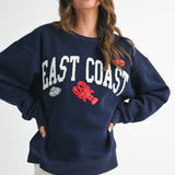 AEMI + CO - 9134GK Modern Vintage Graphic Fleece Pullover
