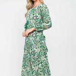 Sandra Printed Dress