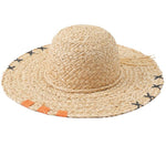Natural Raffia Straw Floppy Sun Hat