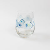 Kim Hovell Art - Libbey Wine Glass - Ebb & Flow
