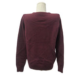 Rosa Clothing - Vintage Bear Pattern Preppy Sweater