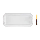 Twisted handle tray set