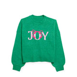 "JOY" SWEATERS,GREEN