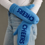 Panache Apparel Co. - Blue Cheers Knit Mittens