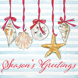 Boston International - Paper Cocktail Napkins 20 ct Seasons Greetings Christmas