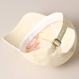 Fashion City - Day Drinkin' Text Embroidered Baseball Cap