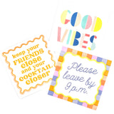soiree-sisters - Festive Party Funny Napkins | Please Leave By 9P.M. - 20ct