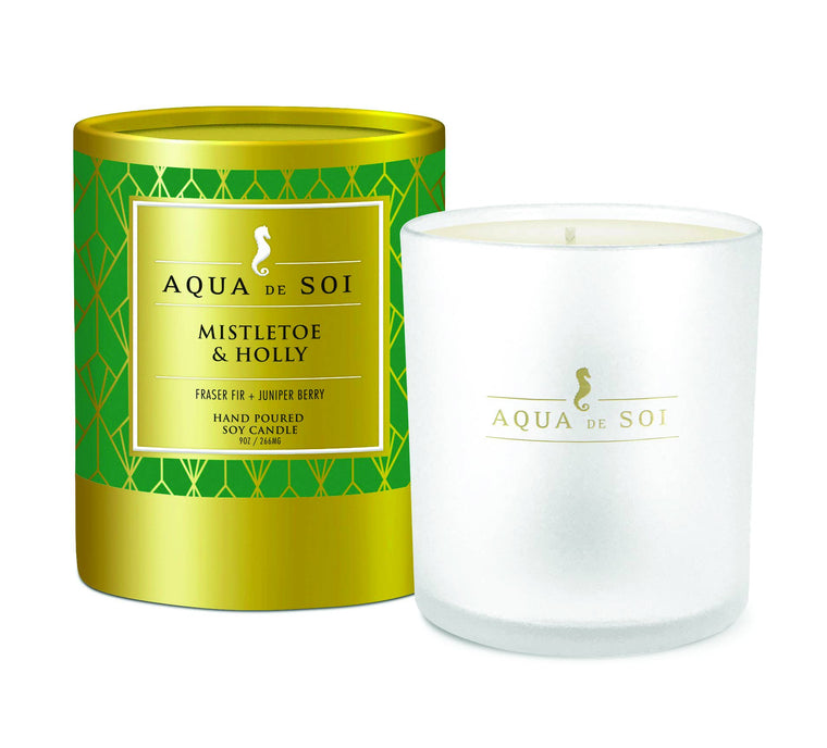 The SOi Company - Mistletoe & Holly 9oz Luxe Box Holiday Soy Candles