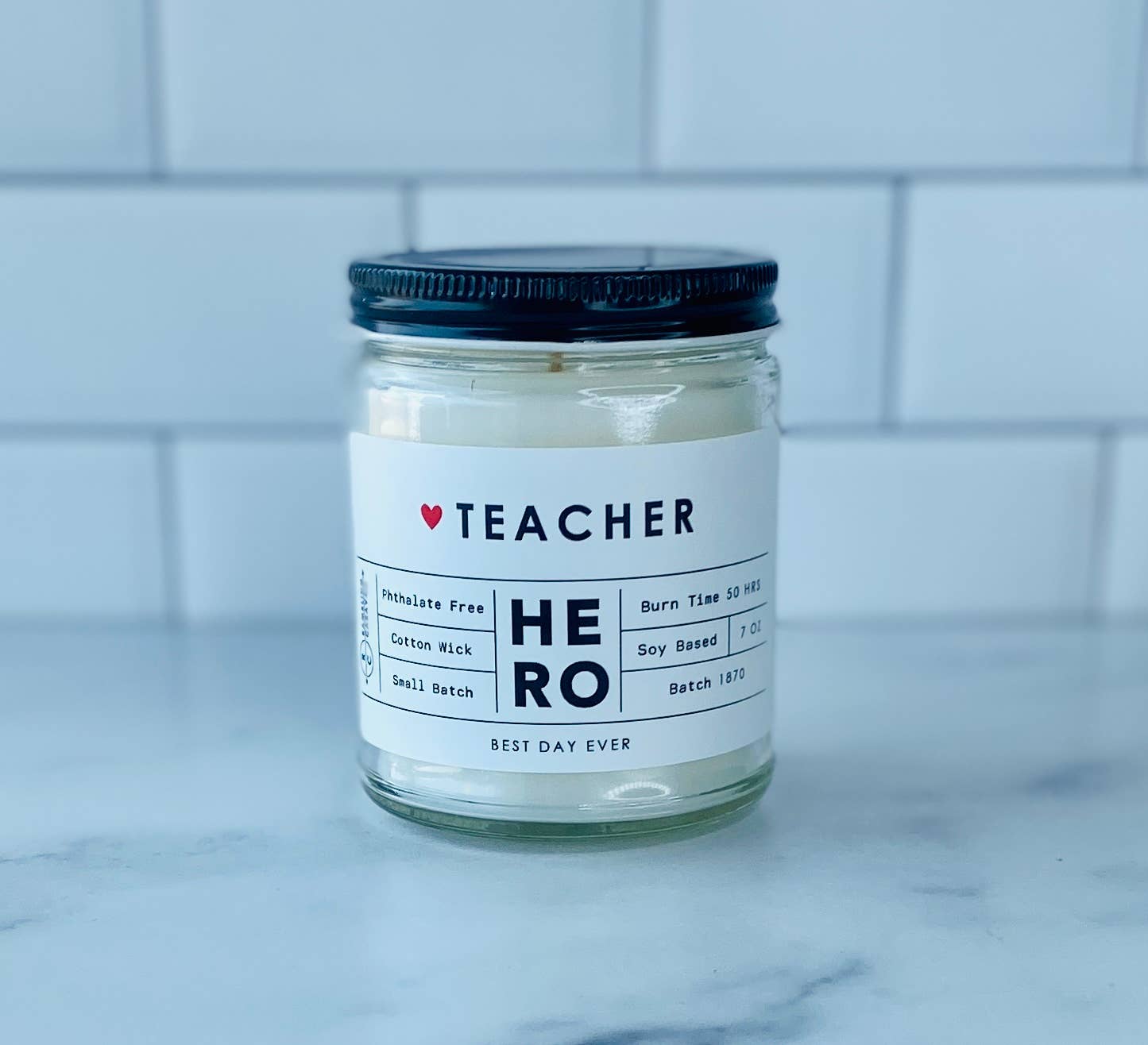 Rambling Caravan - Teacher (Hero) Candle