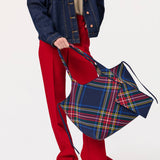 Shiraleah - ROBBIE PLAID TOTE