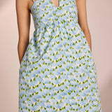 Strut & Bolt - Top Stitch Bustier Floral Print Mini Dress