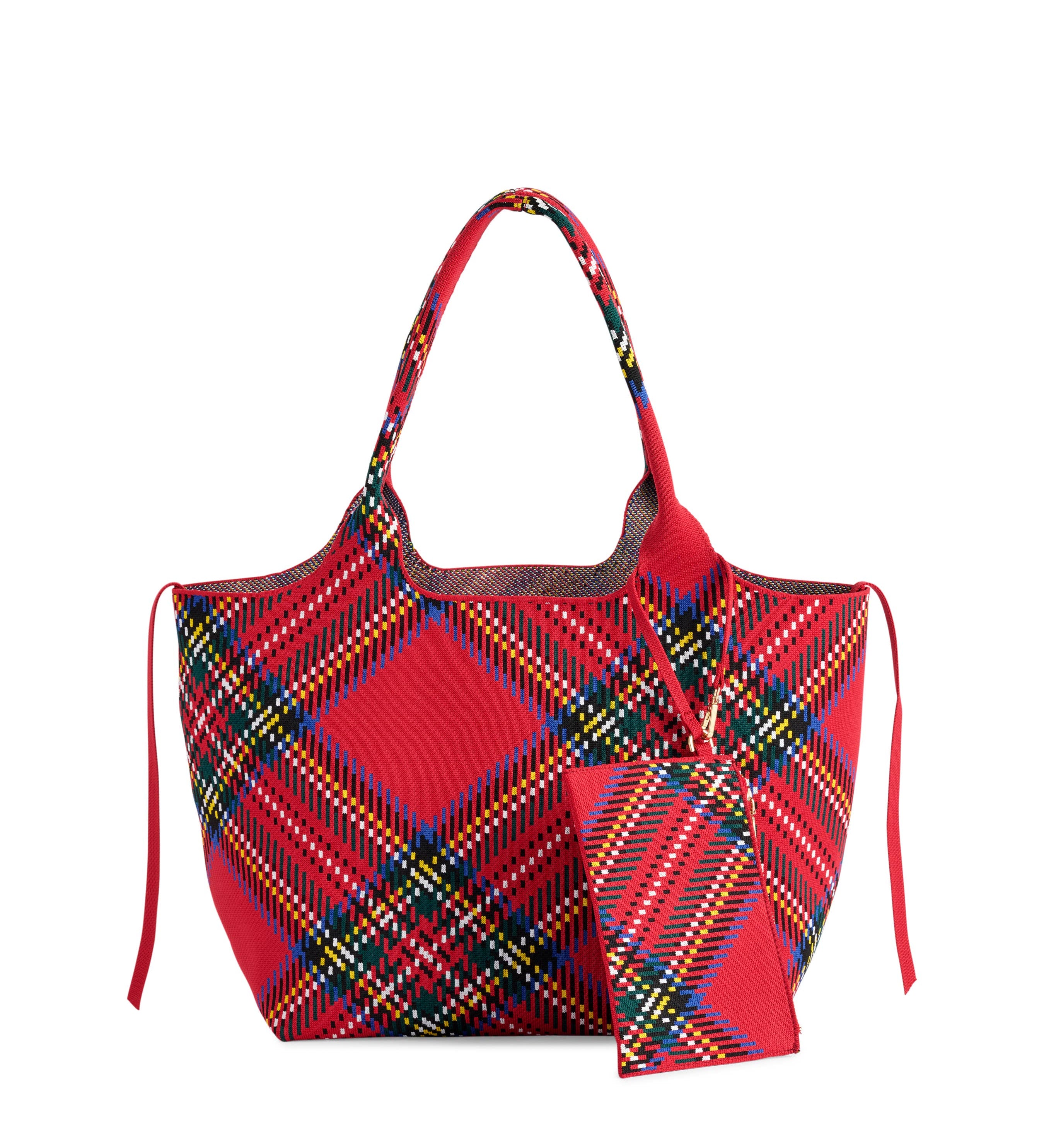 Shiraleah - ROBBIE PLAID TOTE