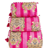 LA Soul - Quilted Makeup/Toiletry Bag