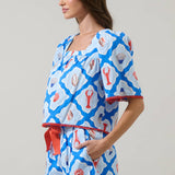 Sugarlips - Lobster Bay Durmy Bell Sleeve Top